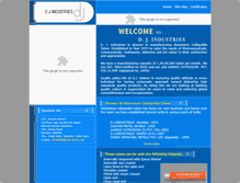 Tablet Screenshot of djindustries.net